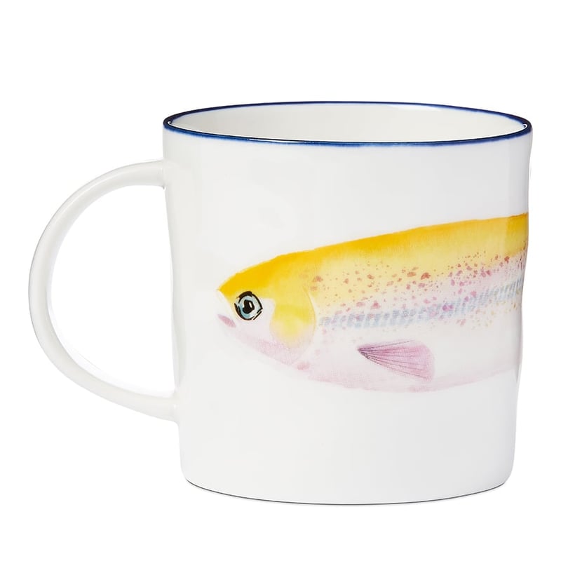 Pesce Servingware Yellow Fish Mug