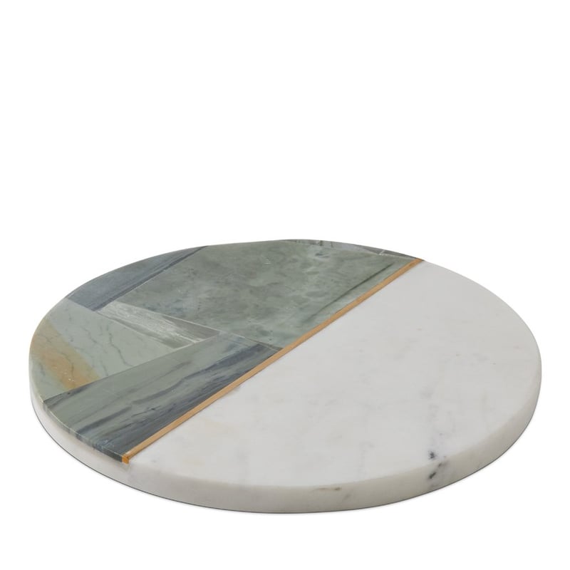 Prato Marble Green & White Trivet