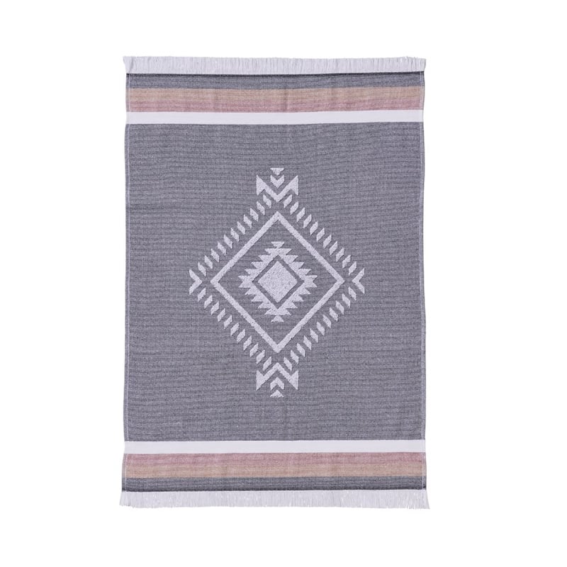 European Indiana Black & Bronze 2 Pack Tea Towel