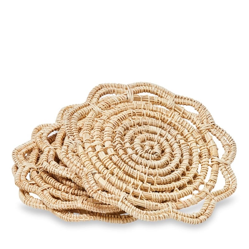 Raelia Natural Coasters 4 Pack