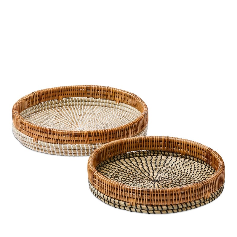 Dunedin Black & Natural Tray 