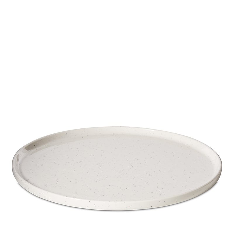 Messina Outdoor White Round Platter 
