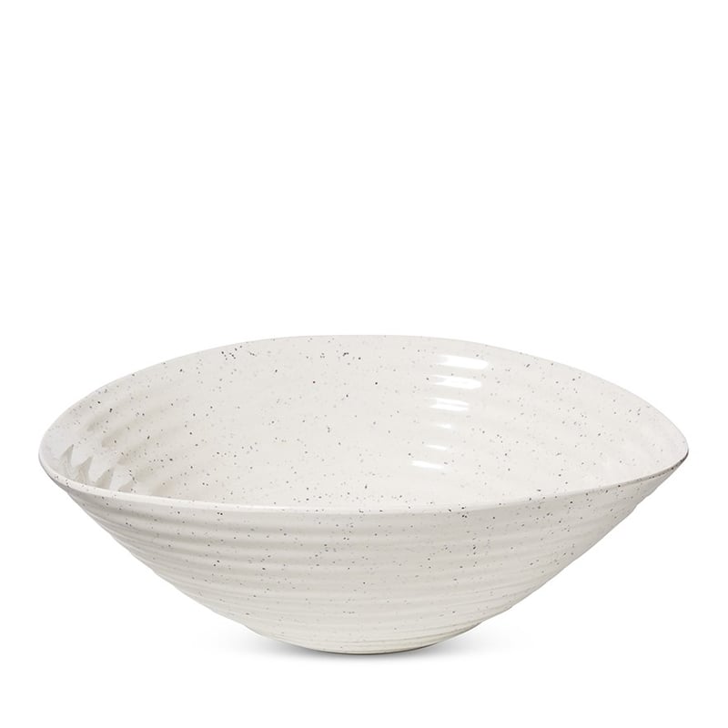 Messina Outdoor White Salad Bowl  