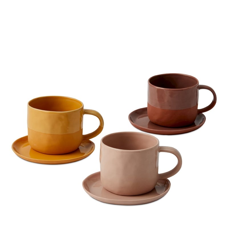 Berlin Collection Mustard Mug & Saucer  