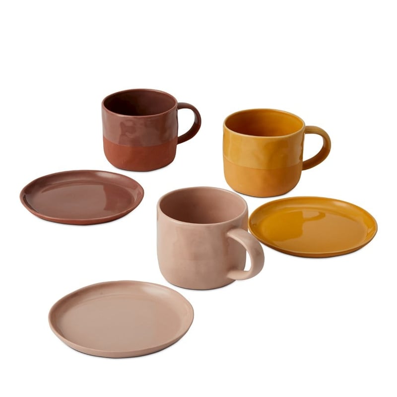 Berlin Collection Mustard Mug & Saucer  