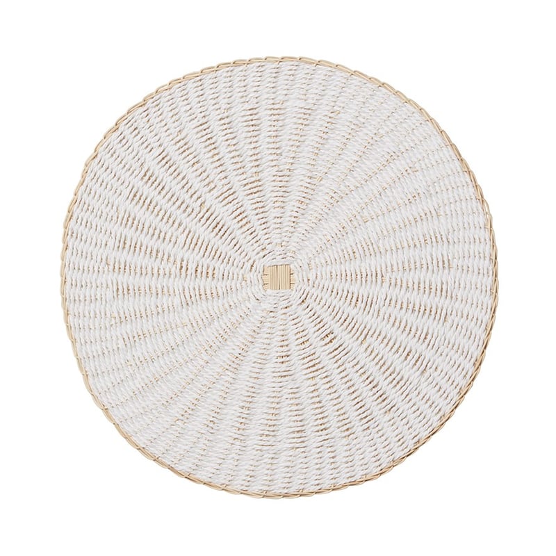Summer White & Natural Placemat 2 Pack