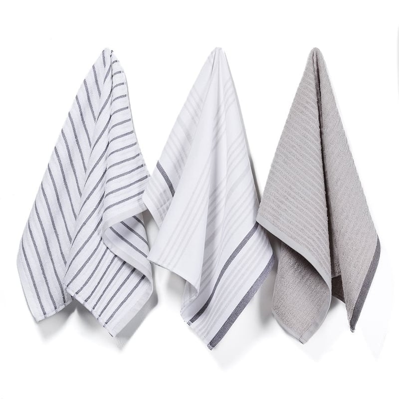 Grey Home Tea Towel 3 Pack