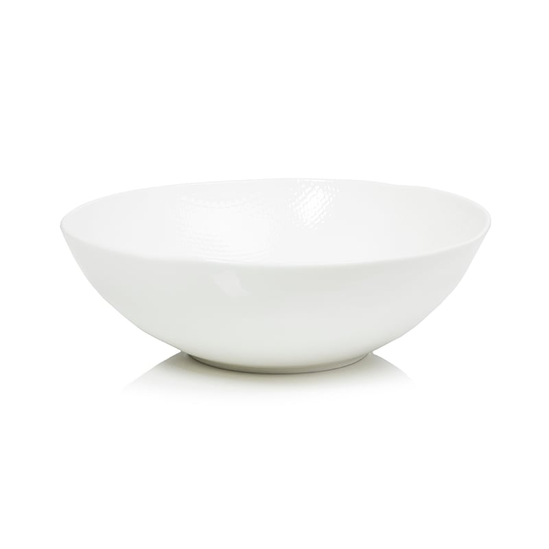 Wendi Collection Salad Bowl White Cross 