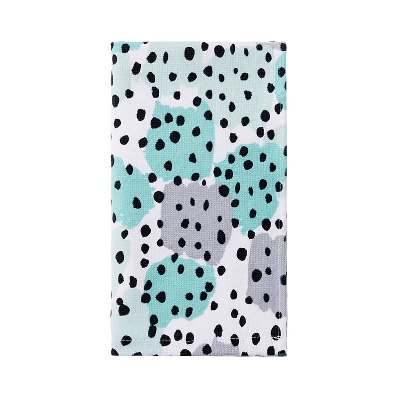Emerson Printed Tea Towels Mint Spot Pack of 2