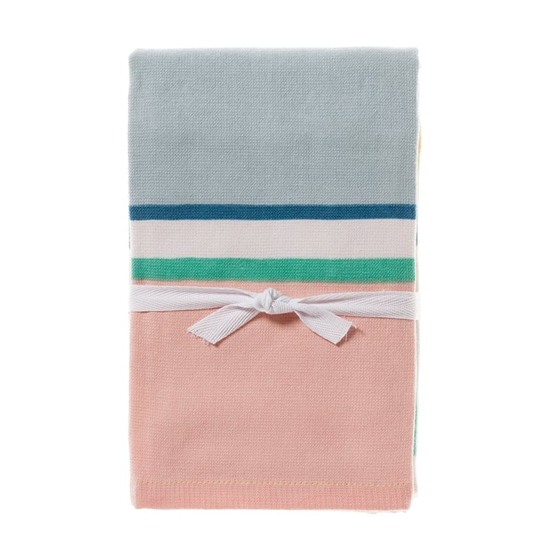 Emerson Printed Tea Towels Multi Geo Pack of 2