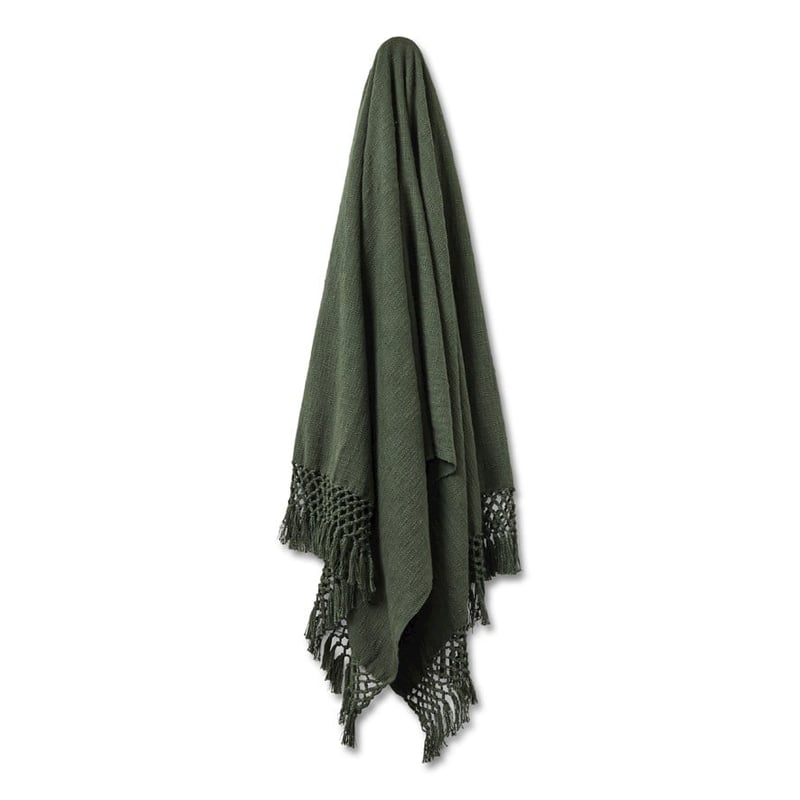 Macrame Pine Knot Throw