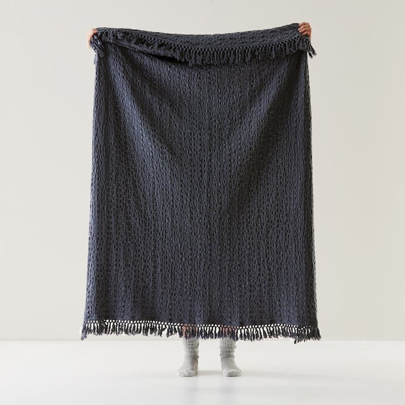 Byron Navy Throw