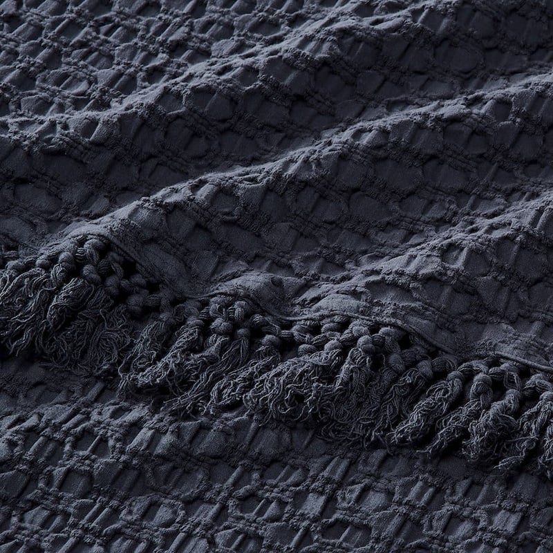 Byron Navy Throw
