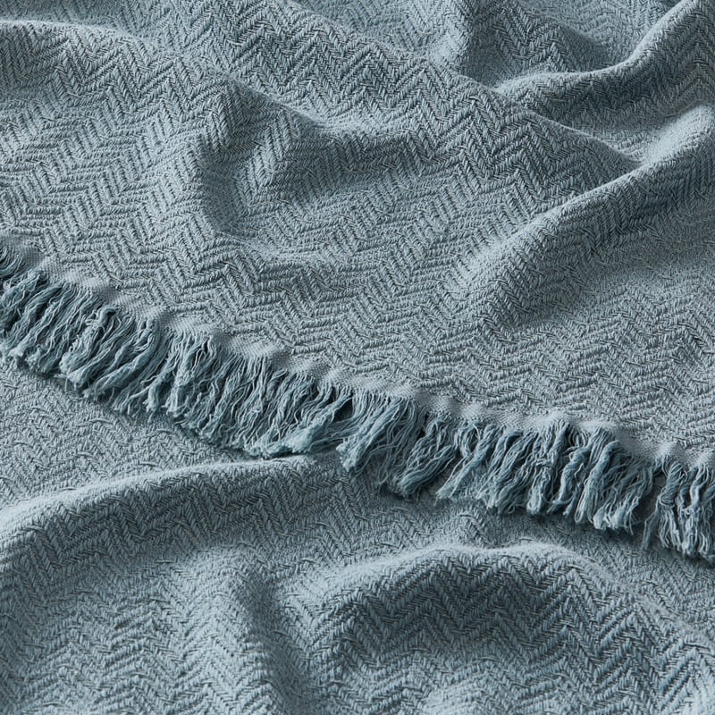 Fika Blue Throw