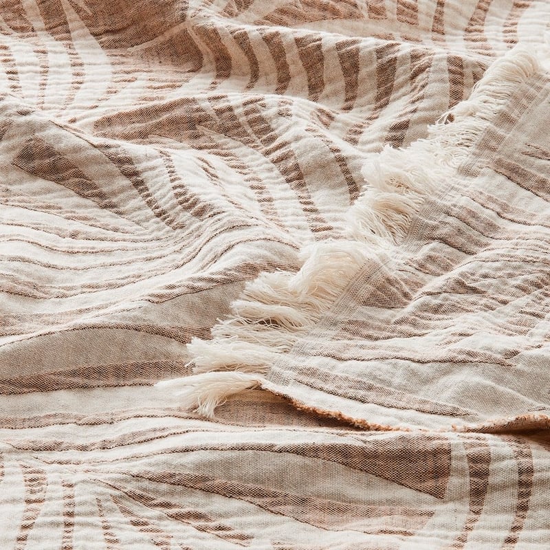 European Lucia Rust Throw