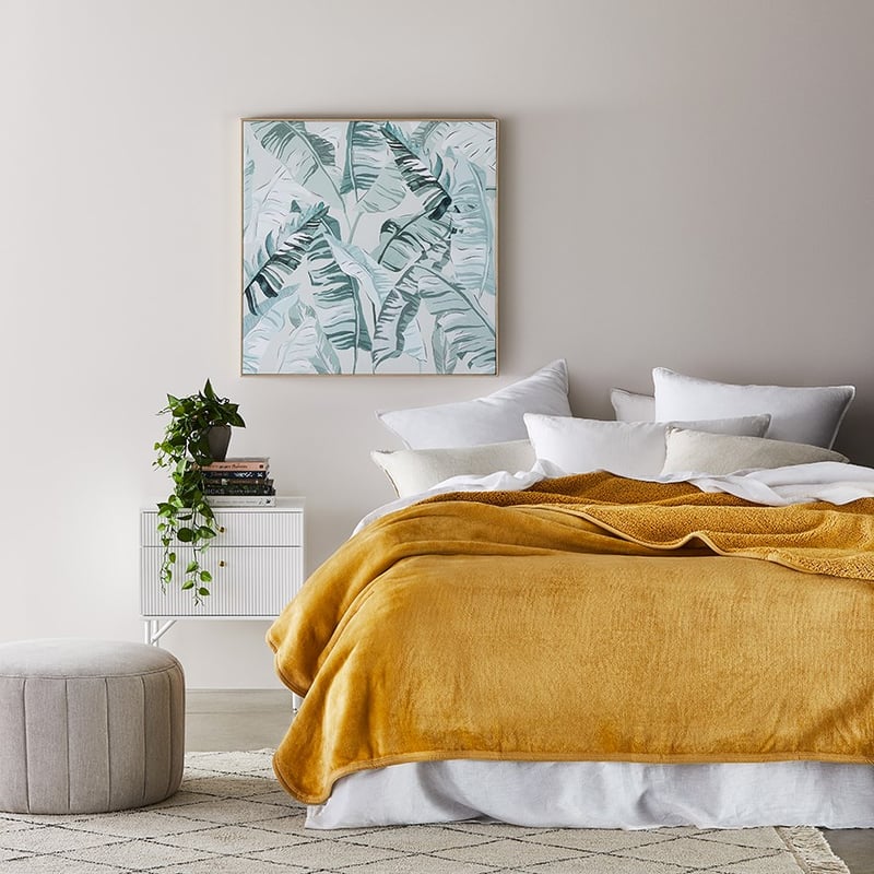Sherpa Dijon Blanket 