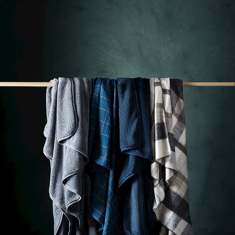 Sherpa Silver Blanket 
