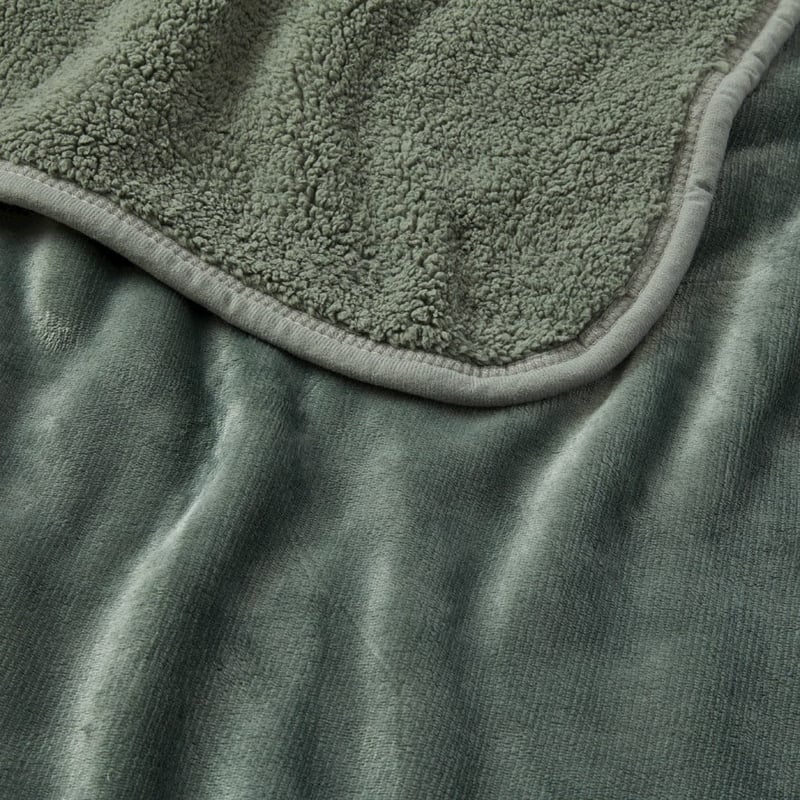 Sherpa Sage Throw