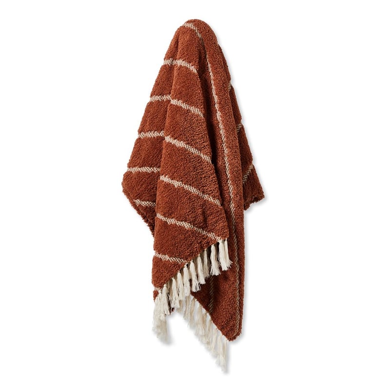 Devon Rust & Brown Throw
