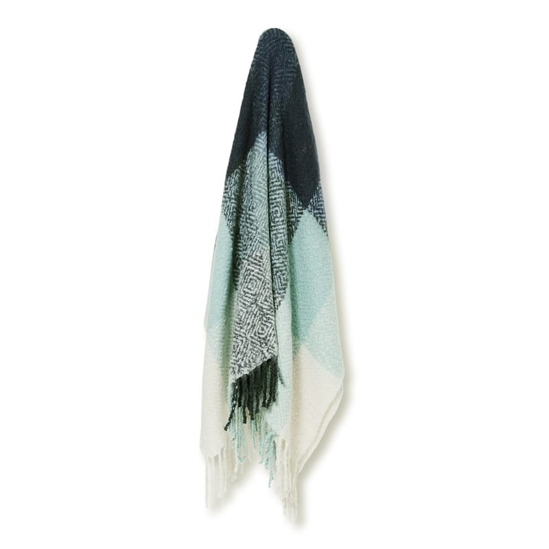 Cambridge Blue & Mint Throw