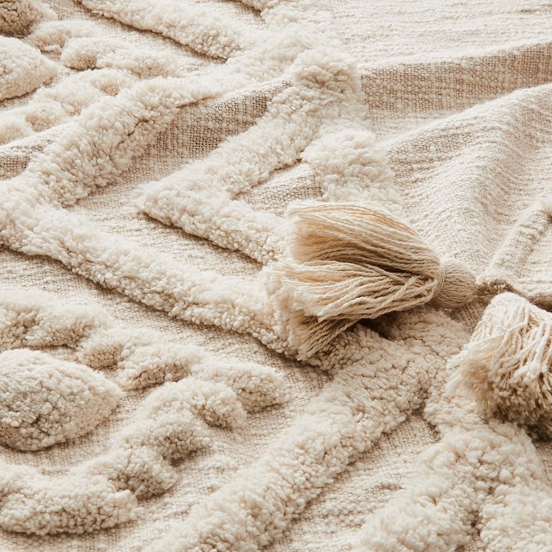 Mexica Natural Throw