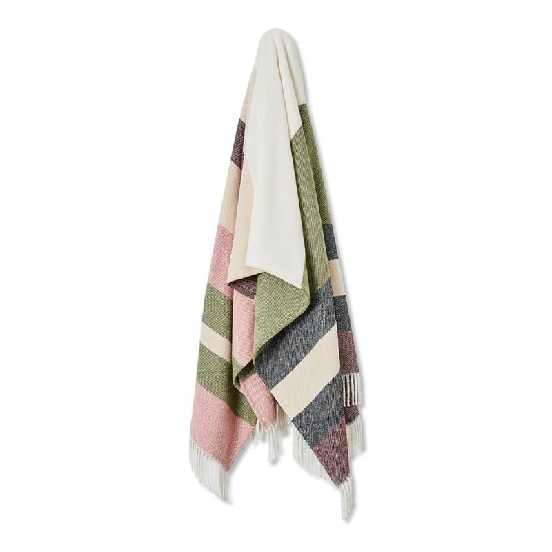 European Burano Olive & Rosewood Throw