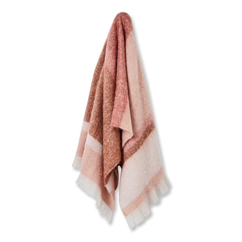 Autumn Sun Mohair Throw