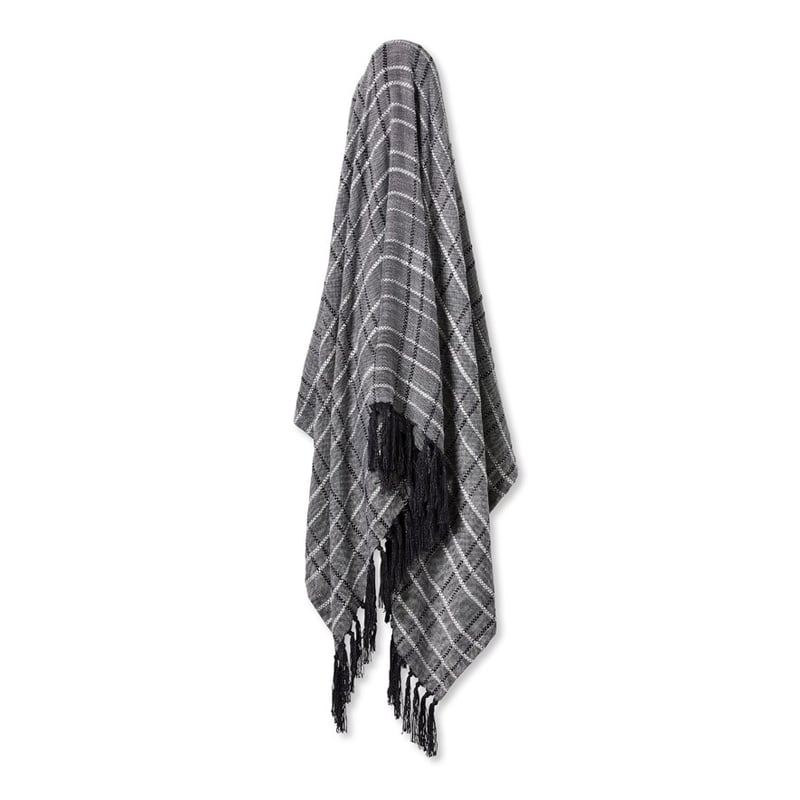 Sagano Navy Bamboo Throw