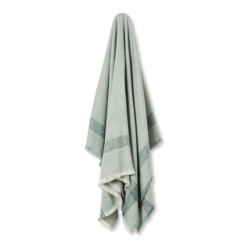 Hotham Teal Throw