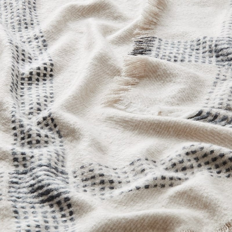 Hotham White Throw