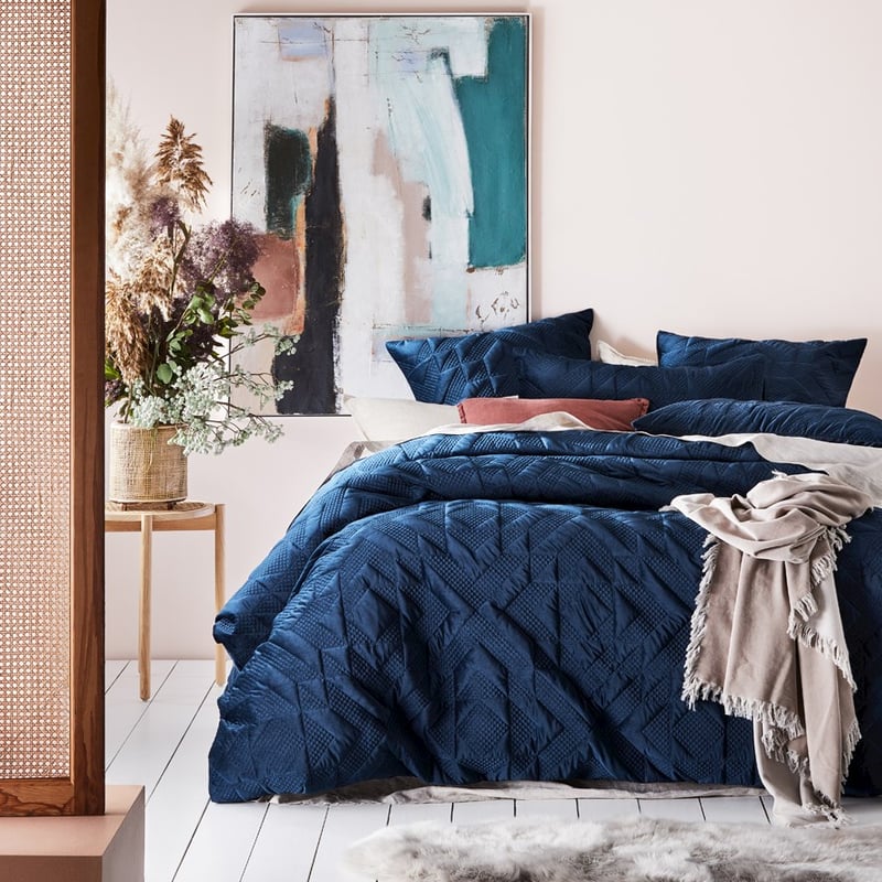 Elwood Stone Velvet Throw