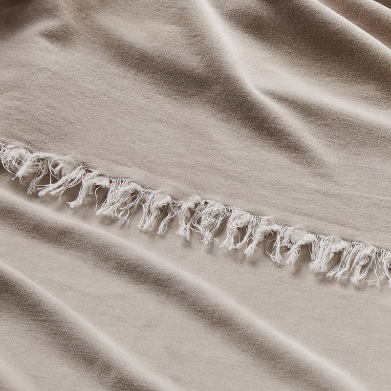 Elwood Stone Velvet Throw