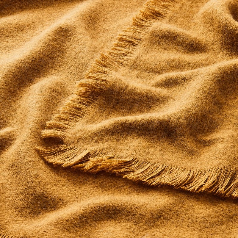 Lincoln Mustard Throw