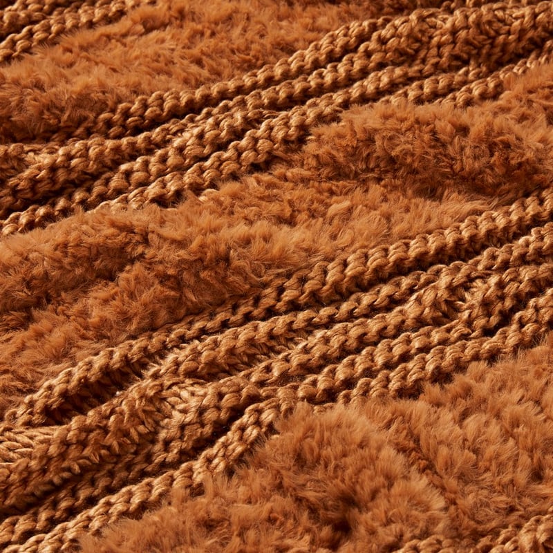 Kirby Tobacco Stripe Throw