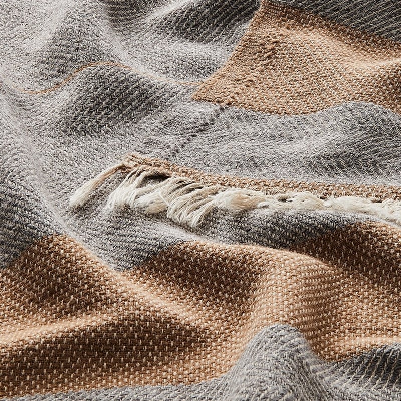 Buldan Grey Throw