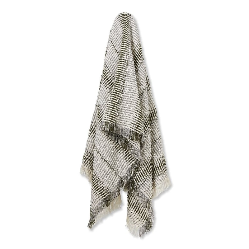 Mirabel Natural & Green Throw