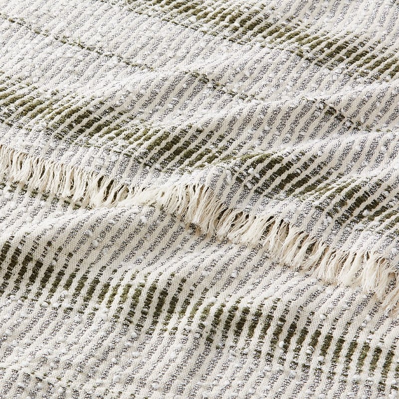 Mirabel Natural & Green Throw