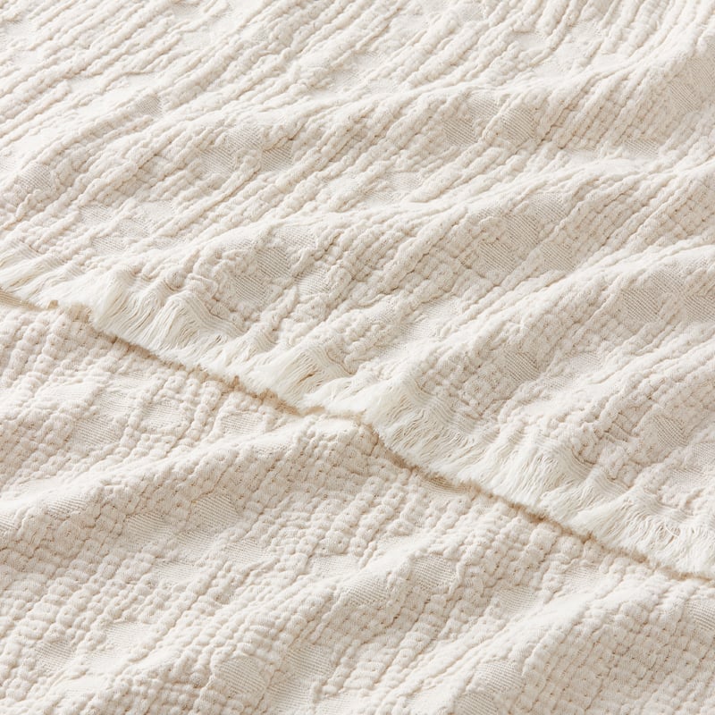 European Corcho Ecru Throw