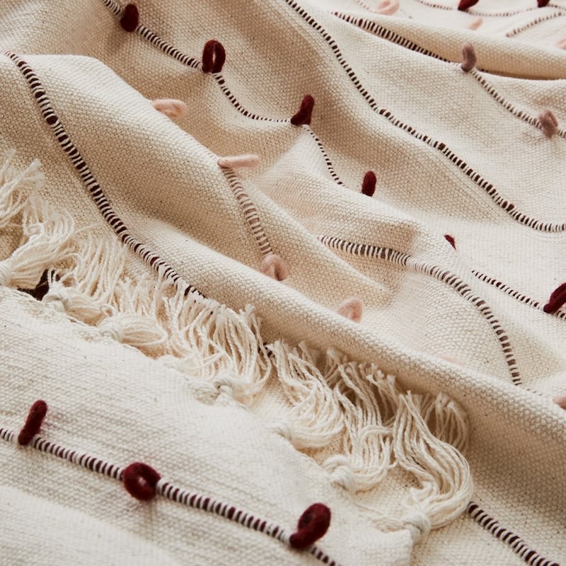 Babylon Pinks Loop Throw