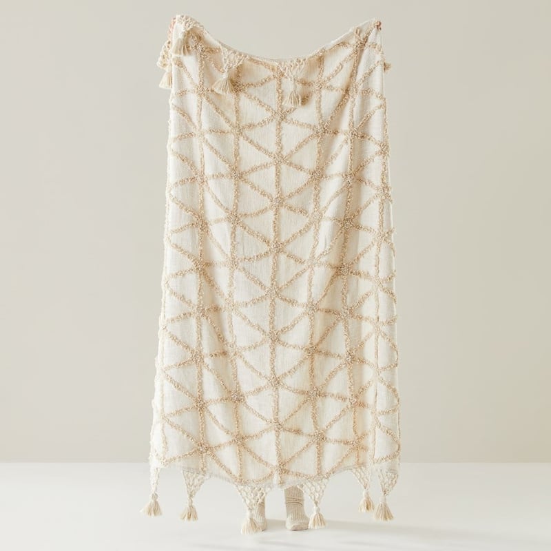 Marsala Natural Throw
