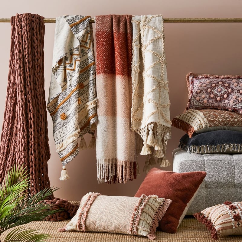 Marsala Natural Throw