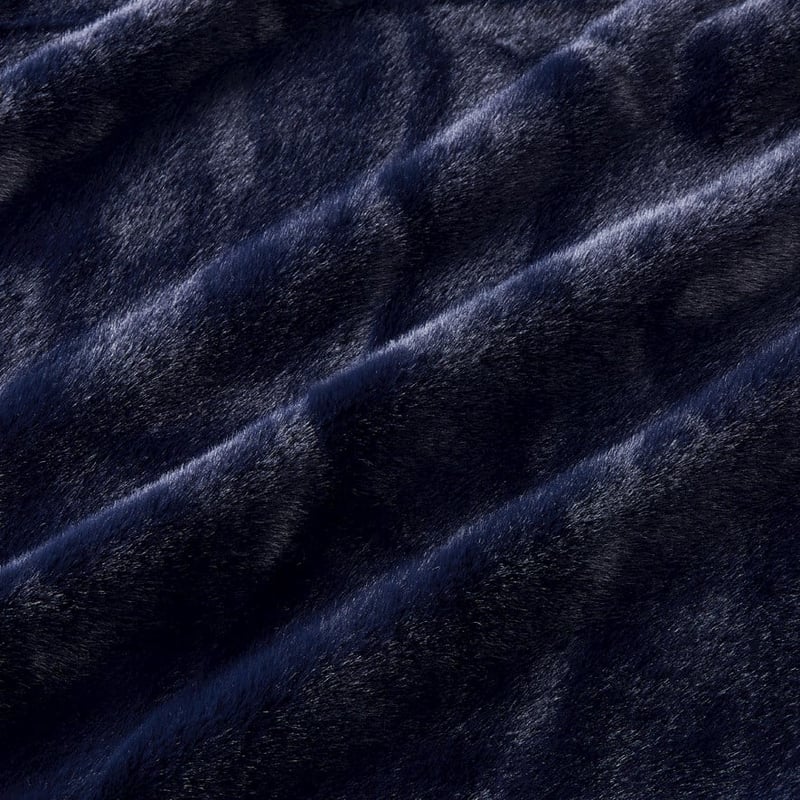 Astoria Midnight Fur Throw