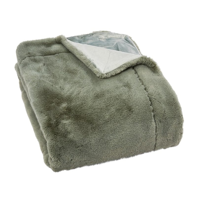 Astoria Sage Fur Blanket