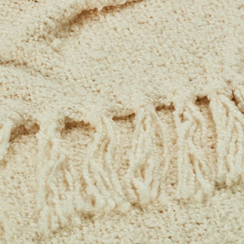 Otway Boucle Natural Throw
