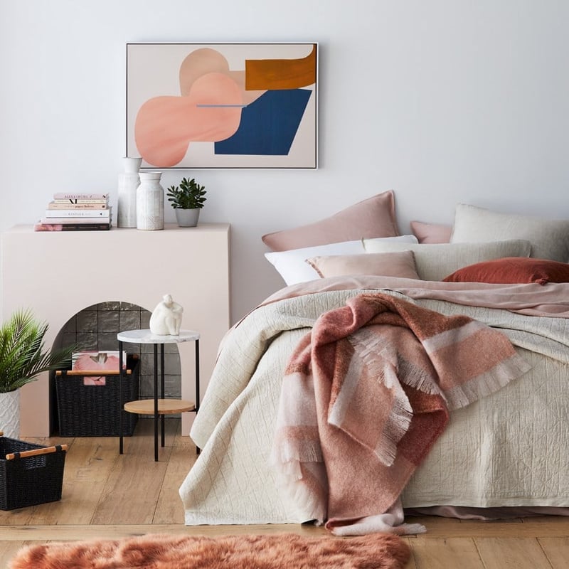 Autumn Sun Mohair Throw