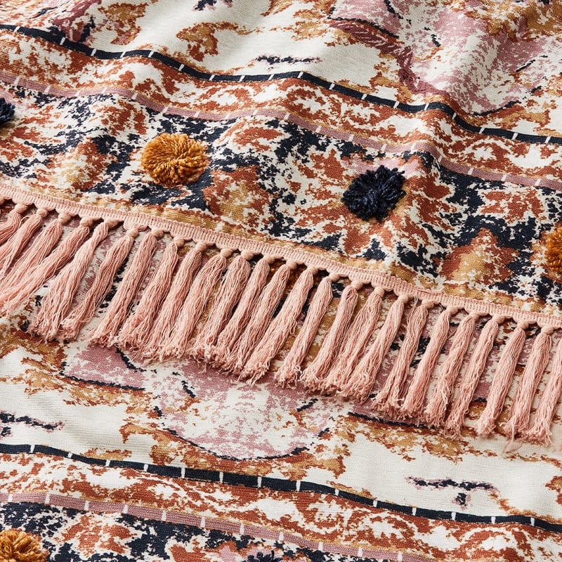Joplin Earth & Navy Throw
