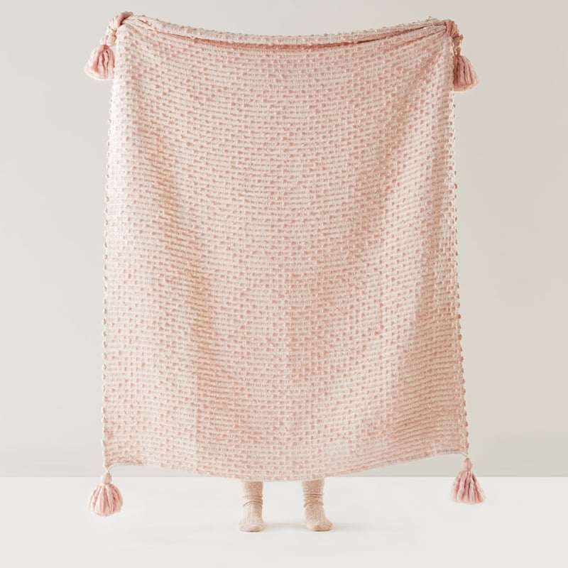 Budapest Pink Throw