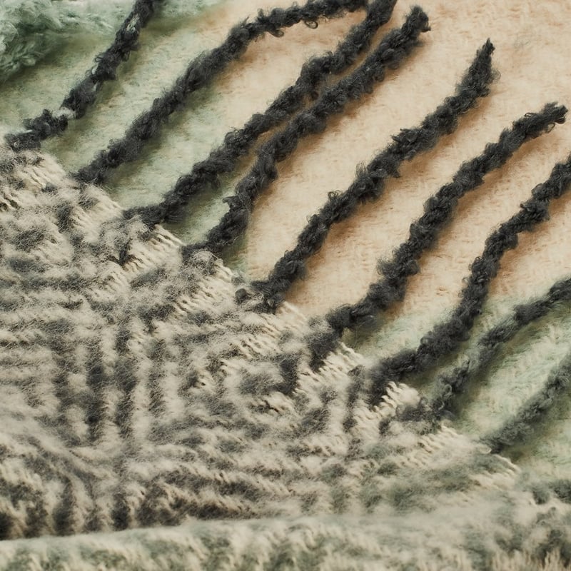 Cambridge Blue & Mint Throw