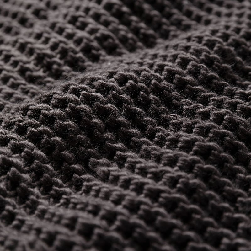 Ashton Dark Coal Throw