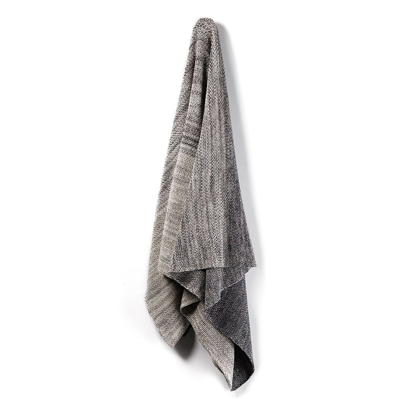 Ombre Coal Throw